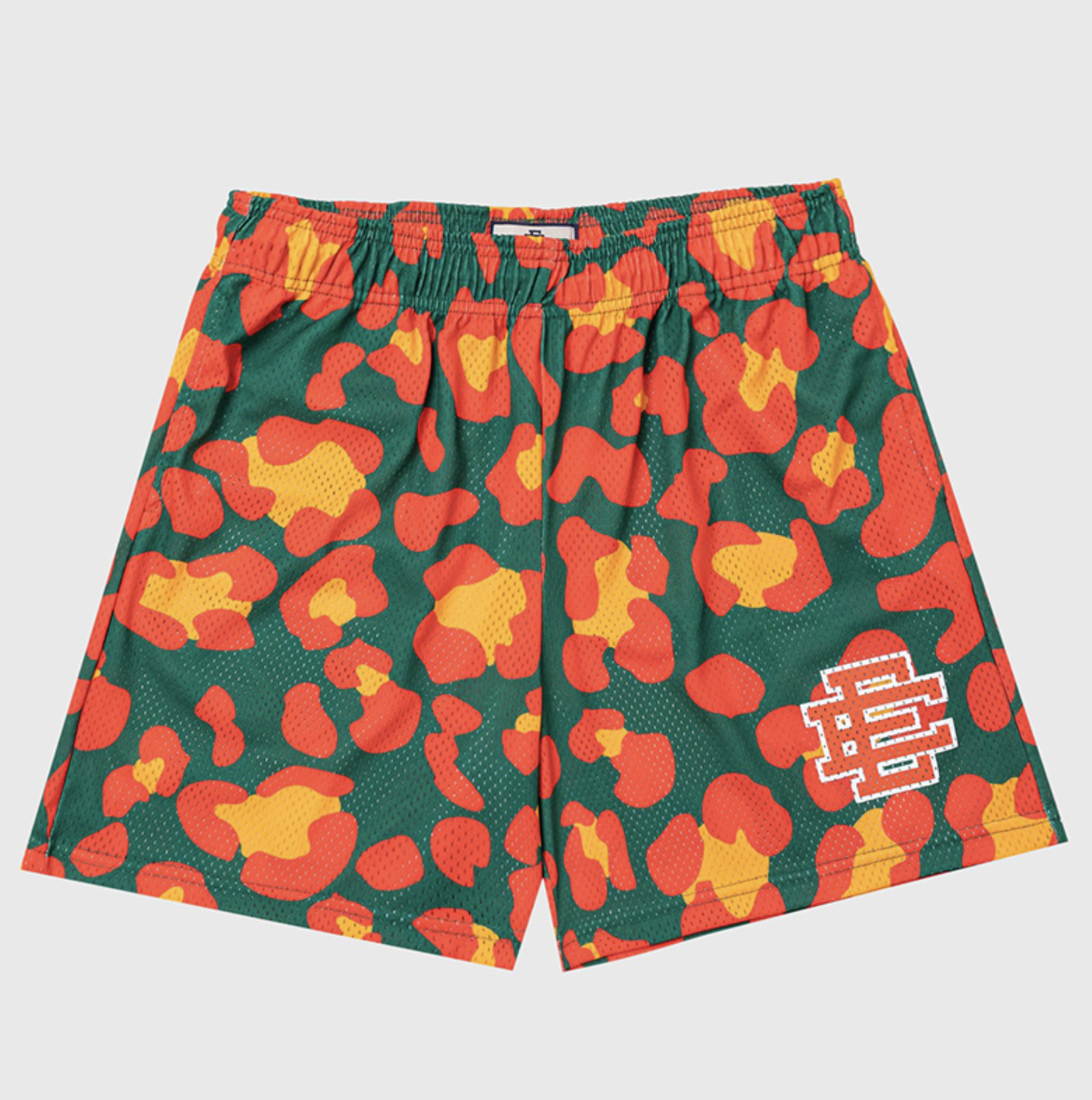 EE Green/Orange/Yellow Athletic Shorts