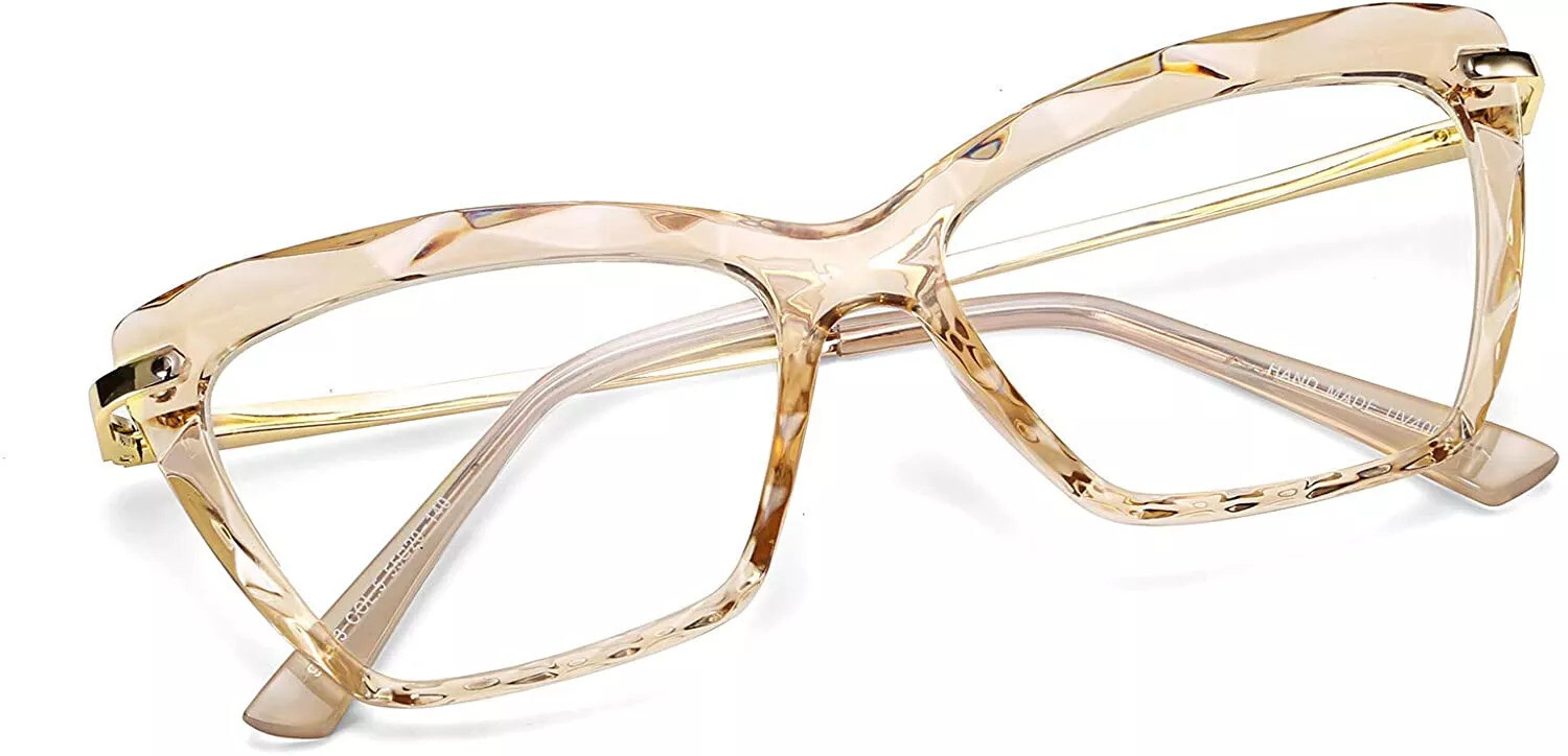 Feisdey diamond cut cat eye.