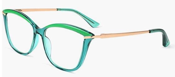 Feisedy Emerald green cateye