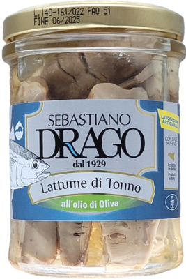 Lattume di Tonno all’olio di oliva 200gr