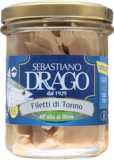 Filetti di Tonno all&#39;olio di oliva 200gr