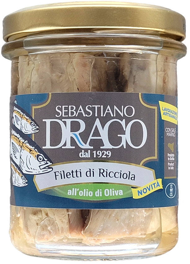 Filetto di Ricciola all&#39;olio di oliva 200gr