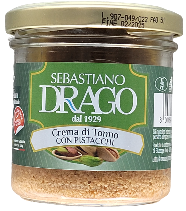 Crema di Tonno con pistacchio 130gr