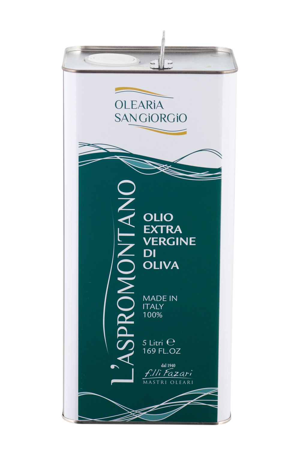 The ASPROMONTANO Extra Virgin Olive Oil SAN GiORGiO 5L