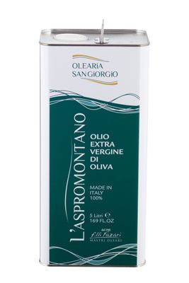The ASPROMONTANO Extra Virgin Olive Oil SAN GiORGiO 5L