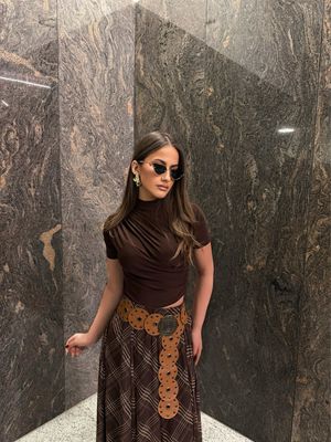 Asymmetrical Cropped T-shirt