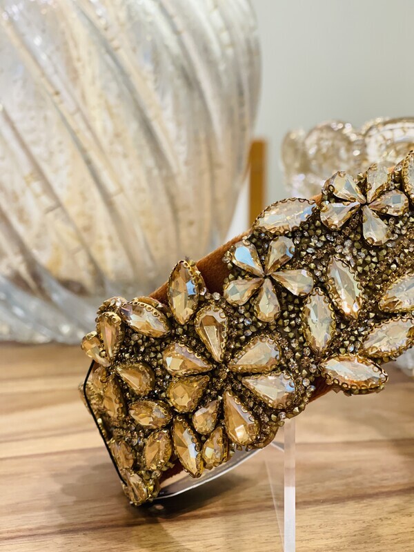 Cerchietto Ginevra gold