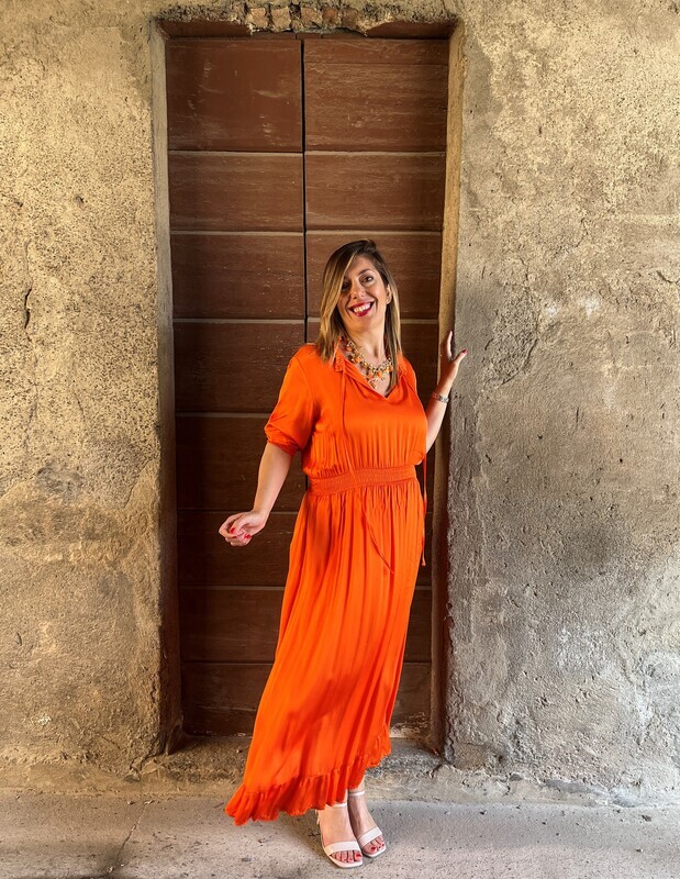 Abito Preziosa Arancio
