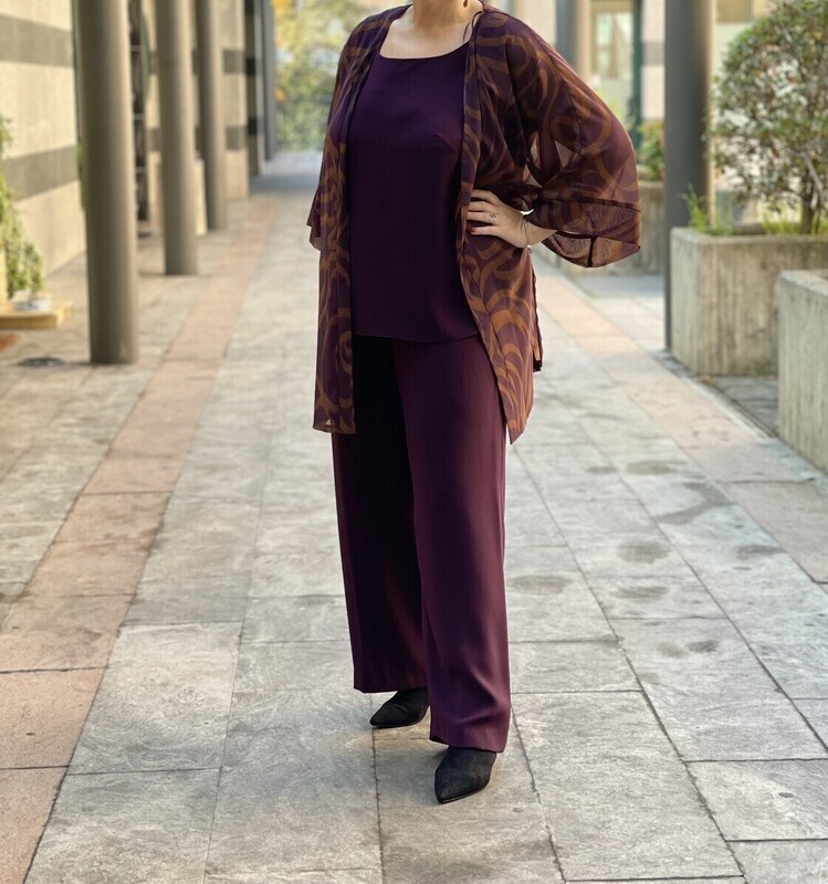 Pantalone Aubergine