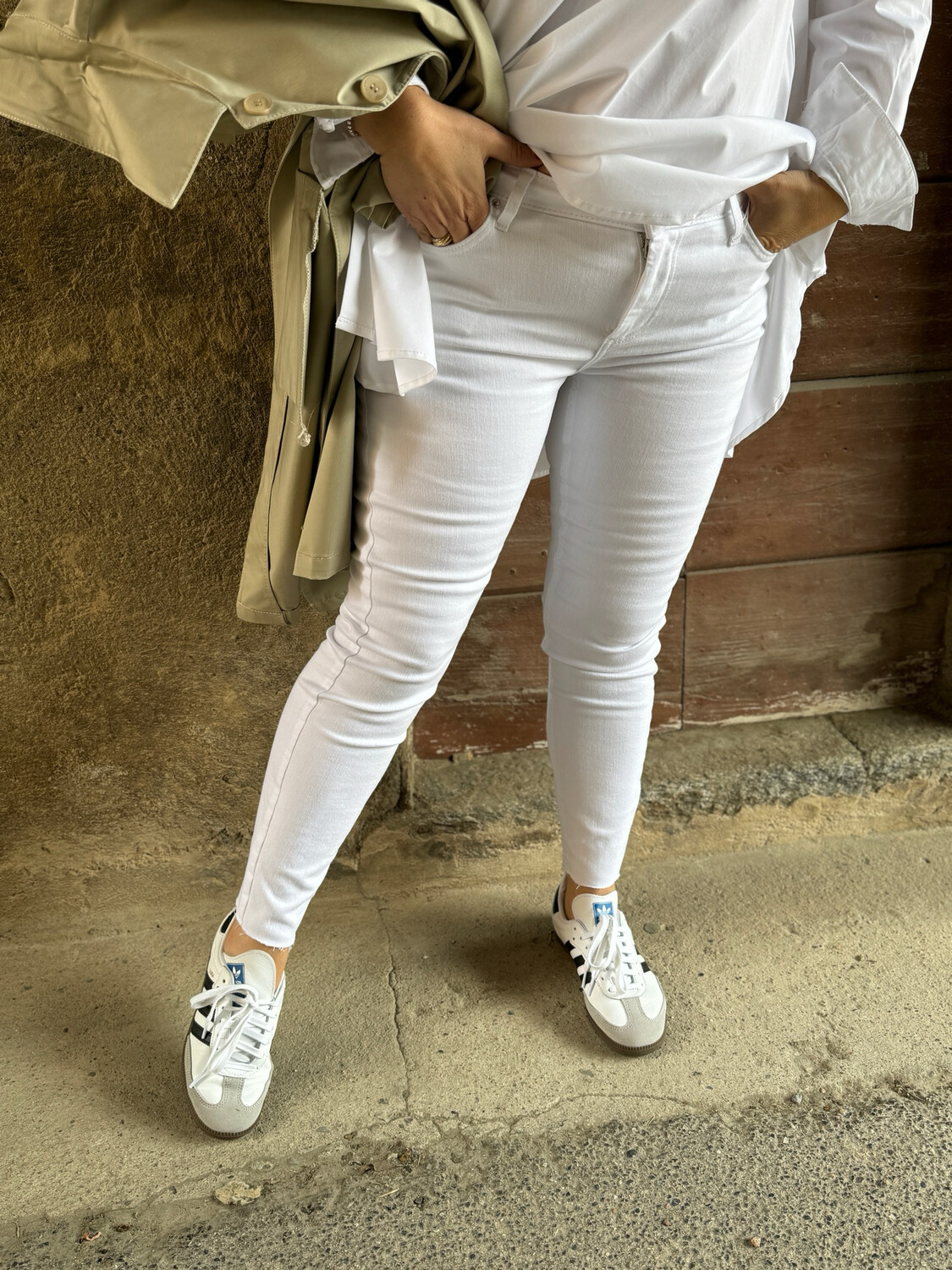 Jeans bianchi skynni