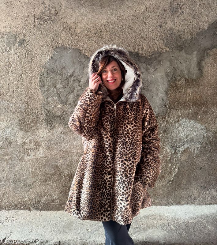 Giacca reversibile Wild Chic