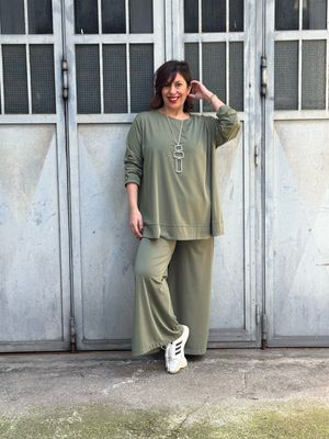 Pant jersey verde