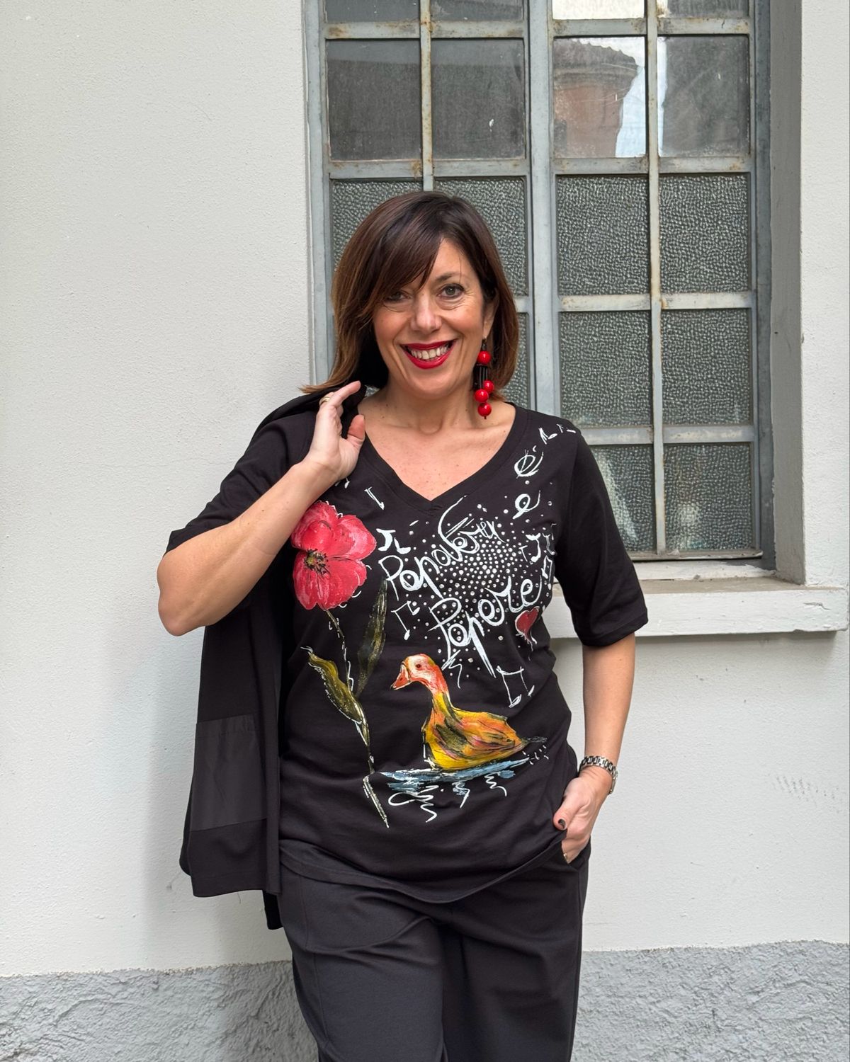 T-shirt Poesia