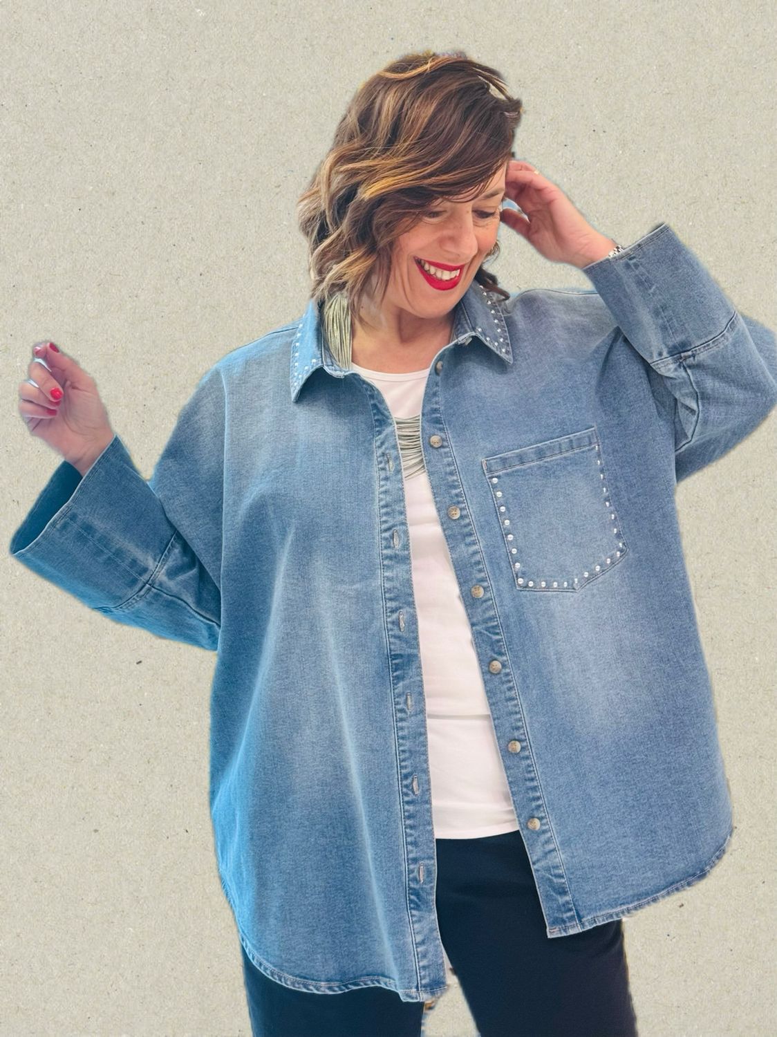 Kimono jeans boho