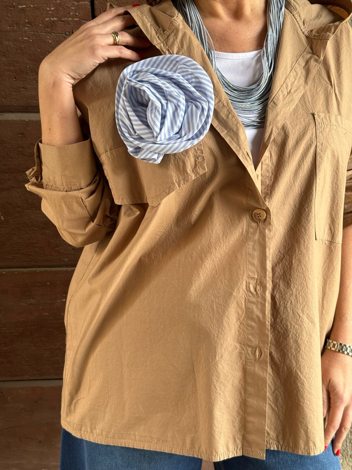 Blazer Casual Deserto