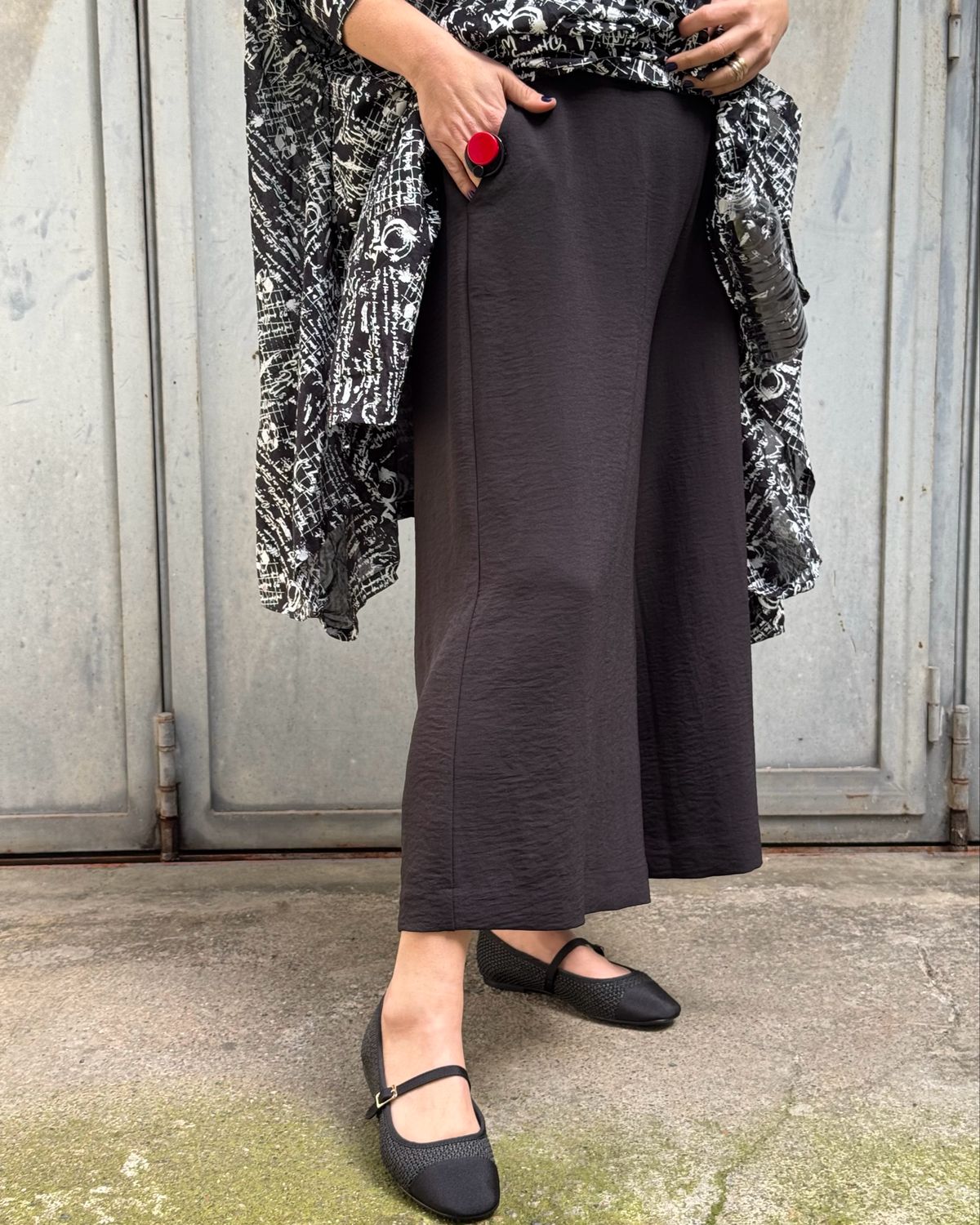 Gonna Pantalone Black