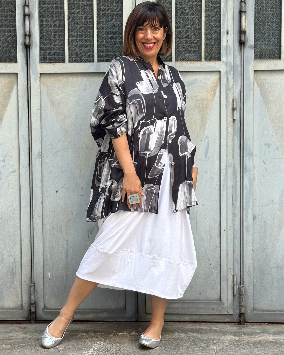 Camicia Tulip Ink