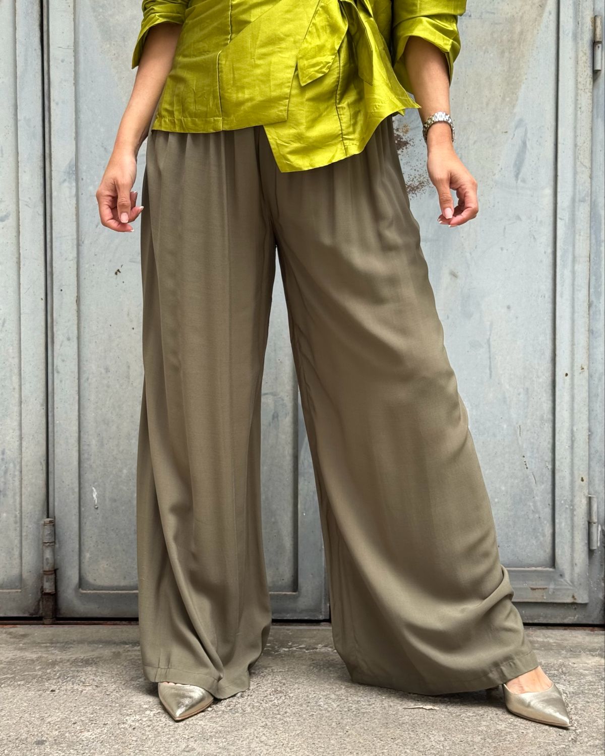 Pant Boho Green