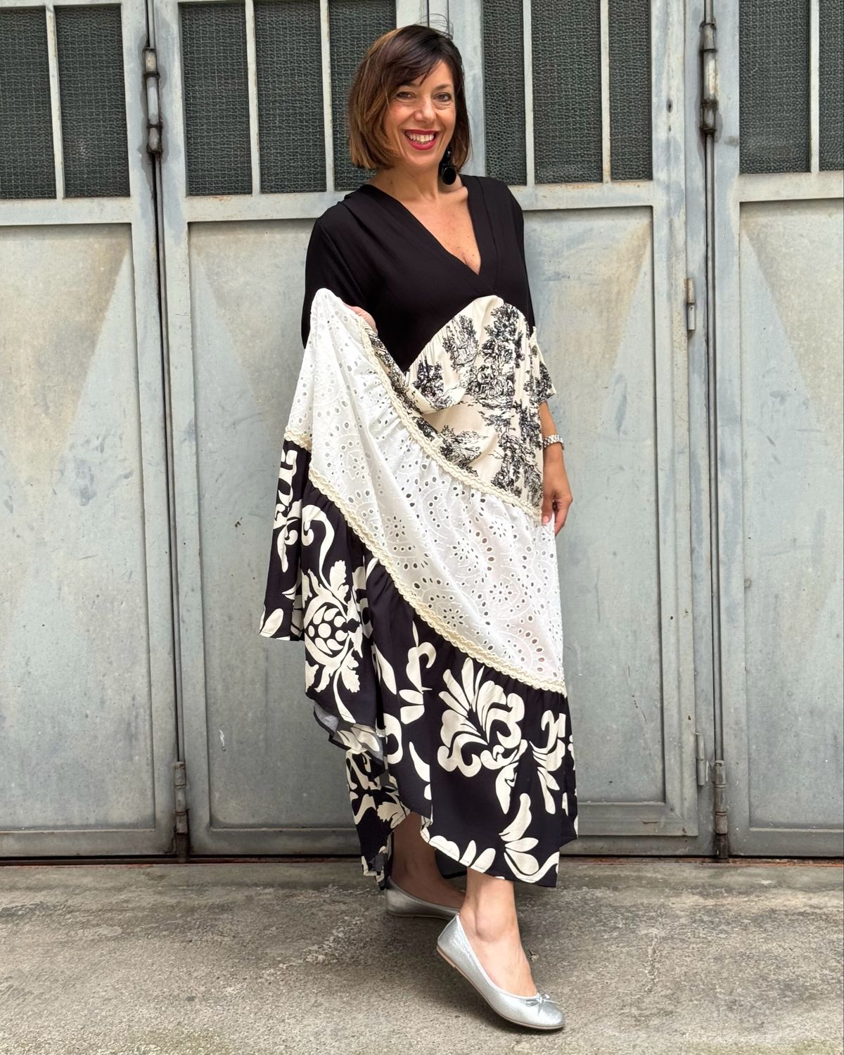 Abito Patchwork