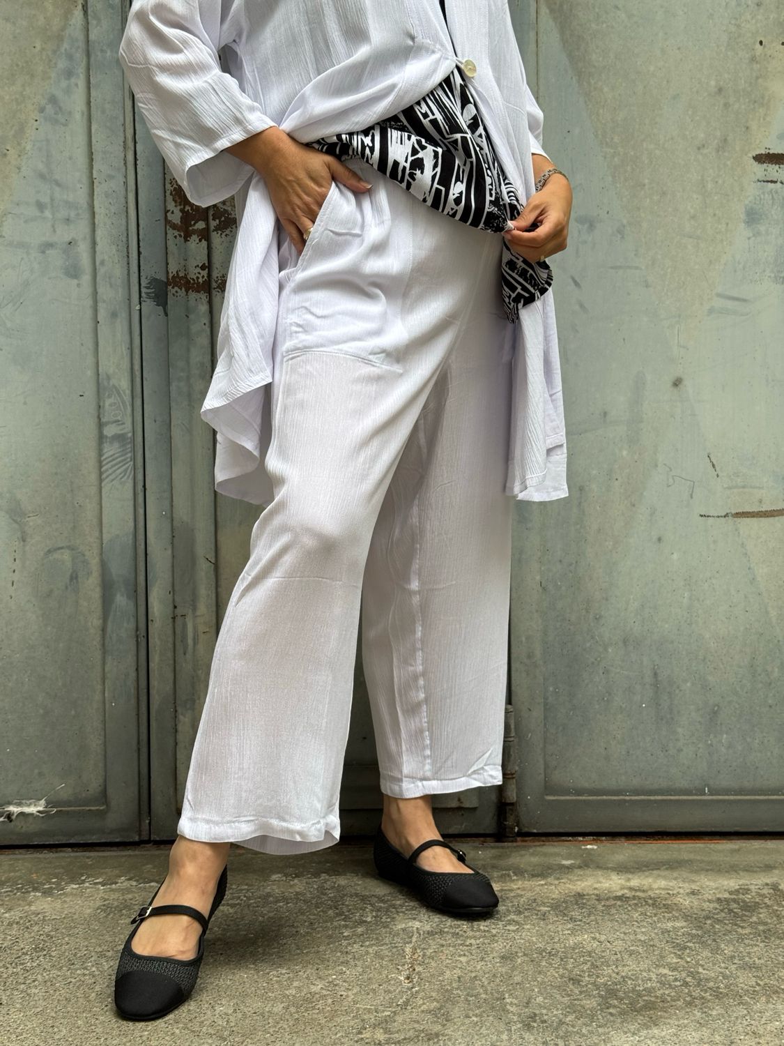 Pant New White
