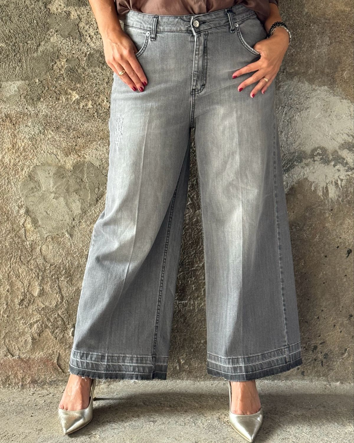 Jeans 5 tasche melange