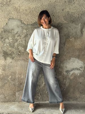 Camicia Satin bianca