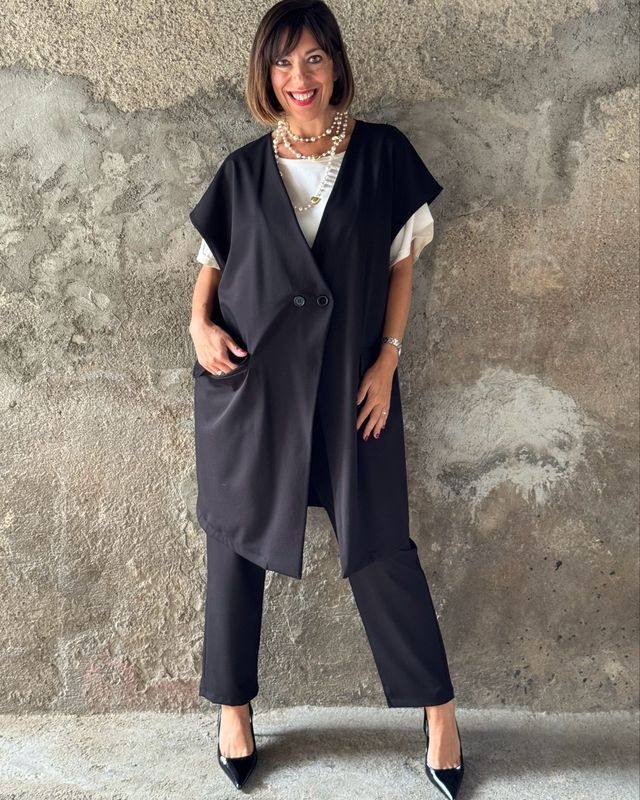 Gilet doppio petto