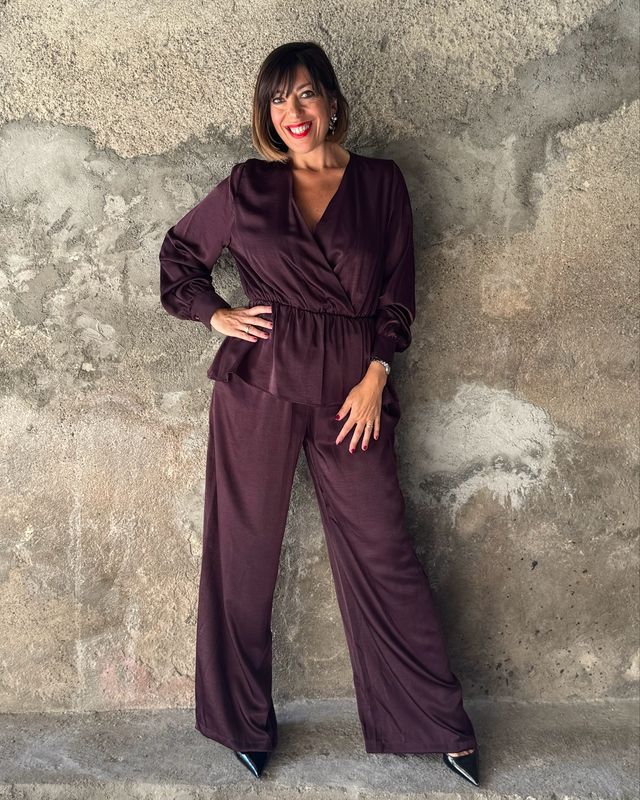 Completo satin vino