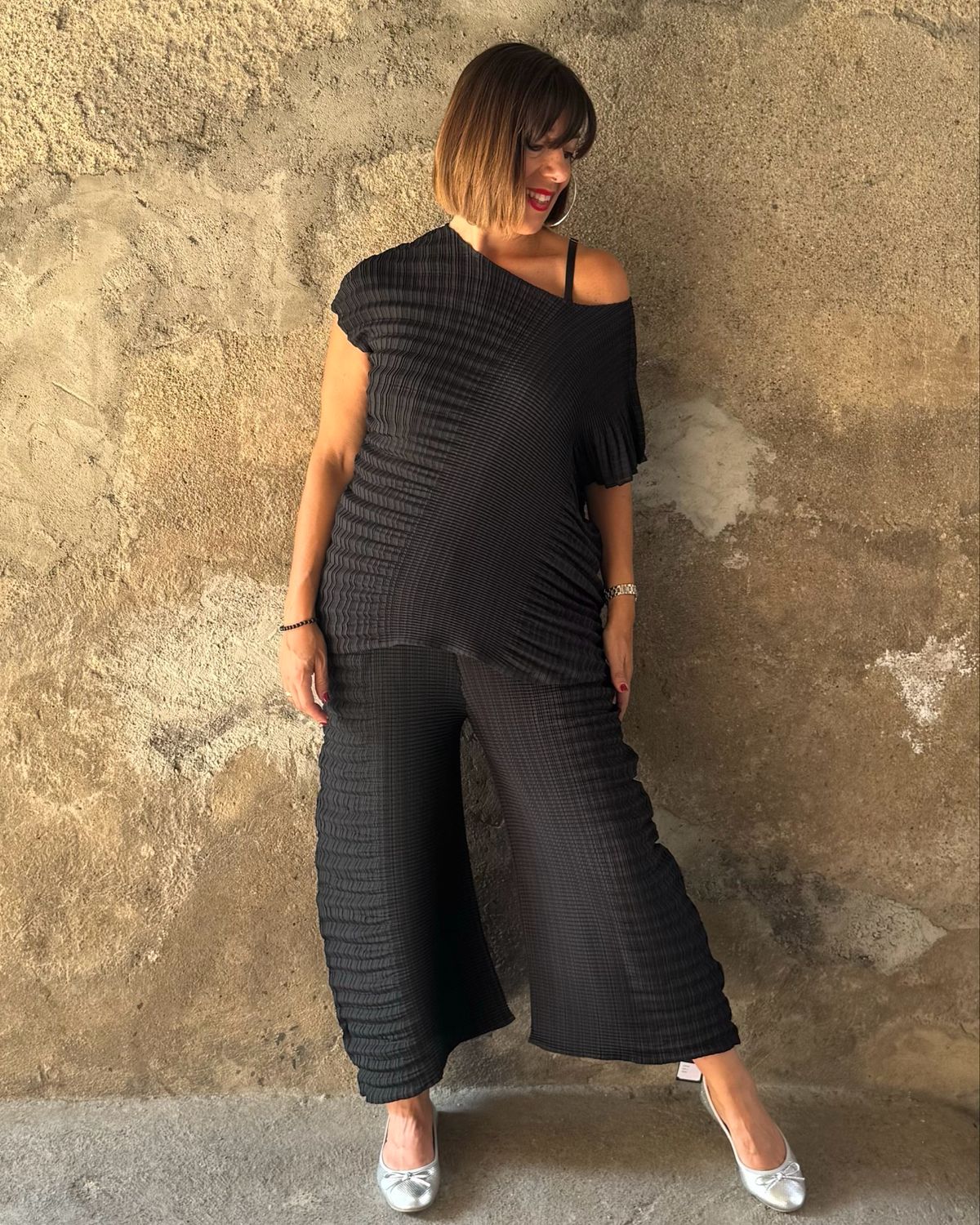 Blusa Plissè SlimFit