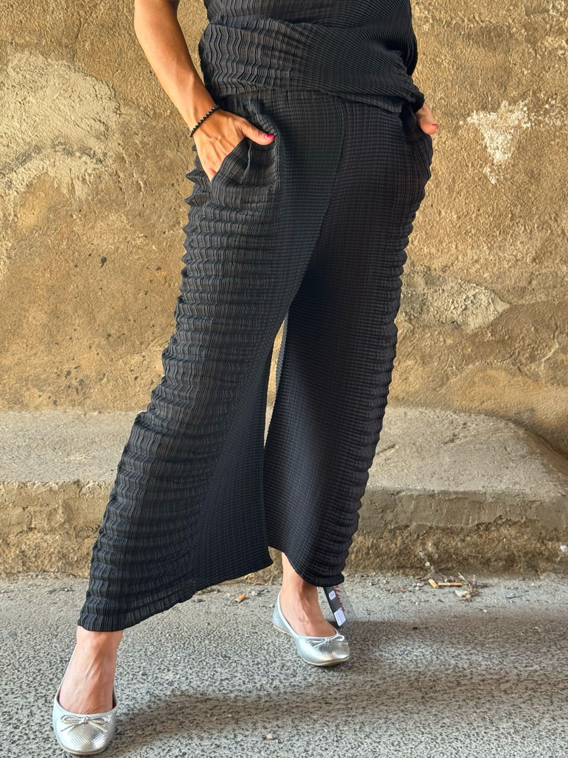 Pant Plissè Slim Fit