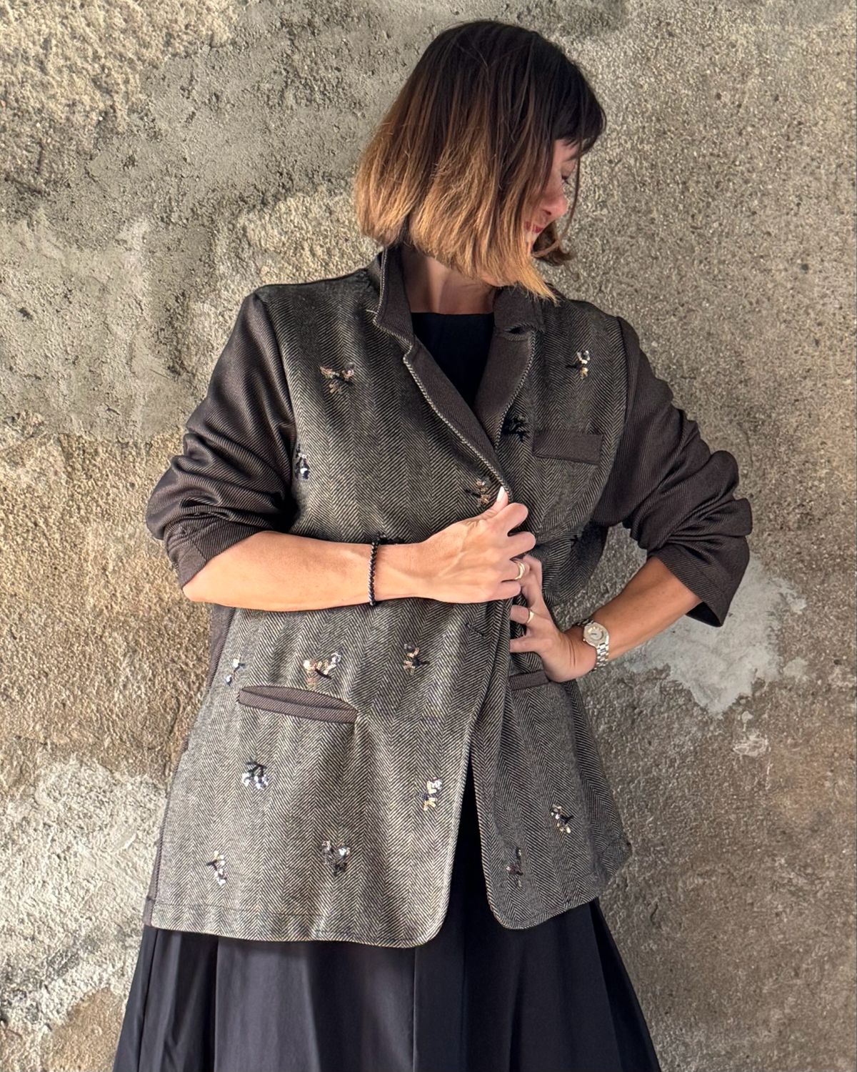 Blazer ricamato