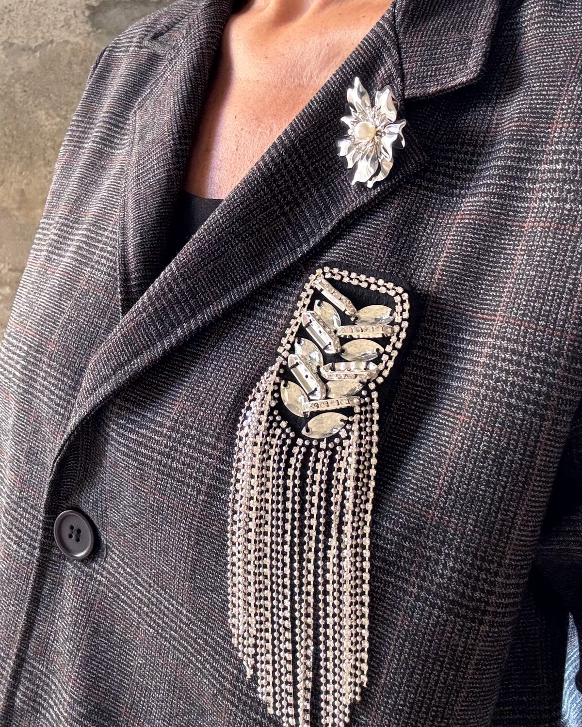 Blazer Check Glam