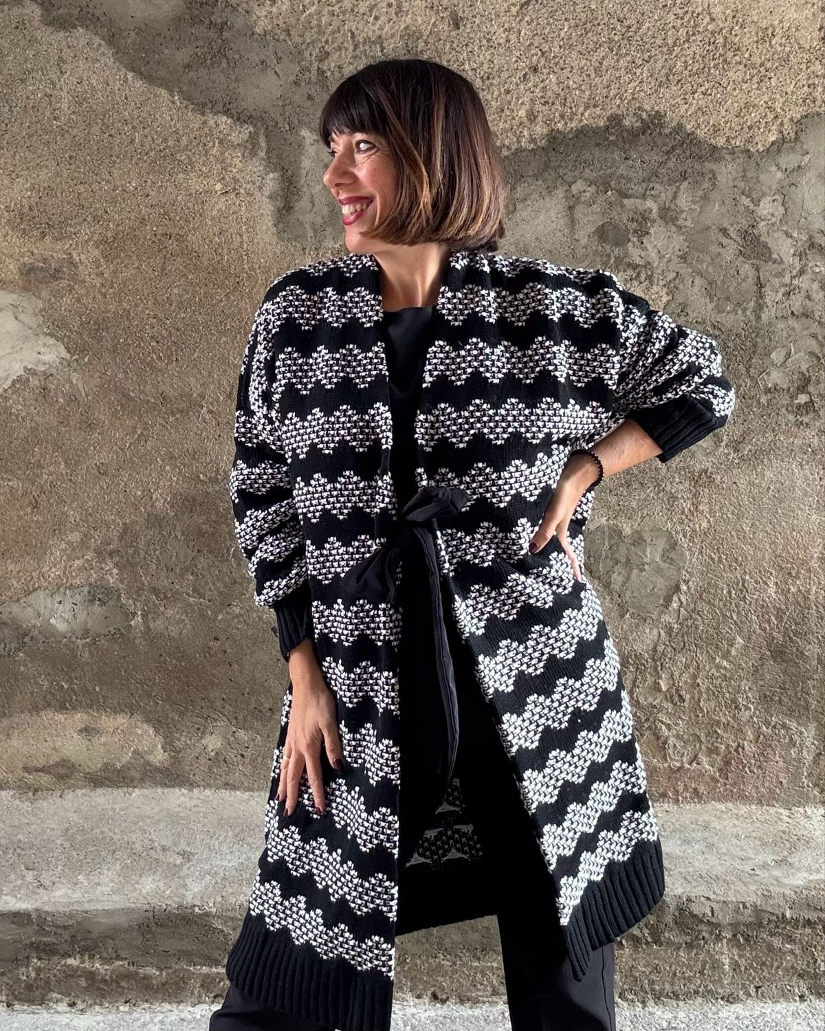 Cappottino in maglia