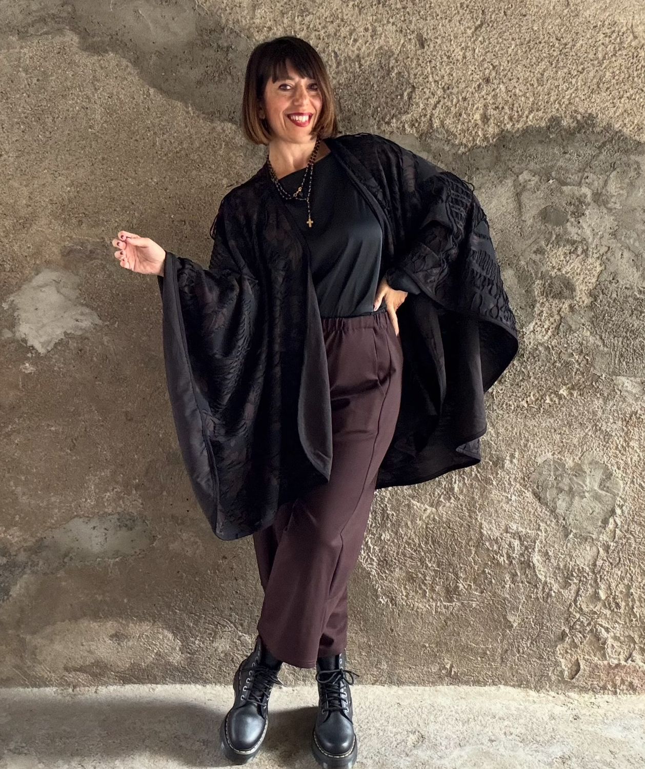 Pant carota in punto milano moro