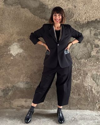 Blazer inserti ecopelle