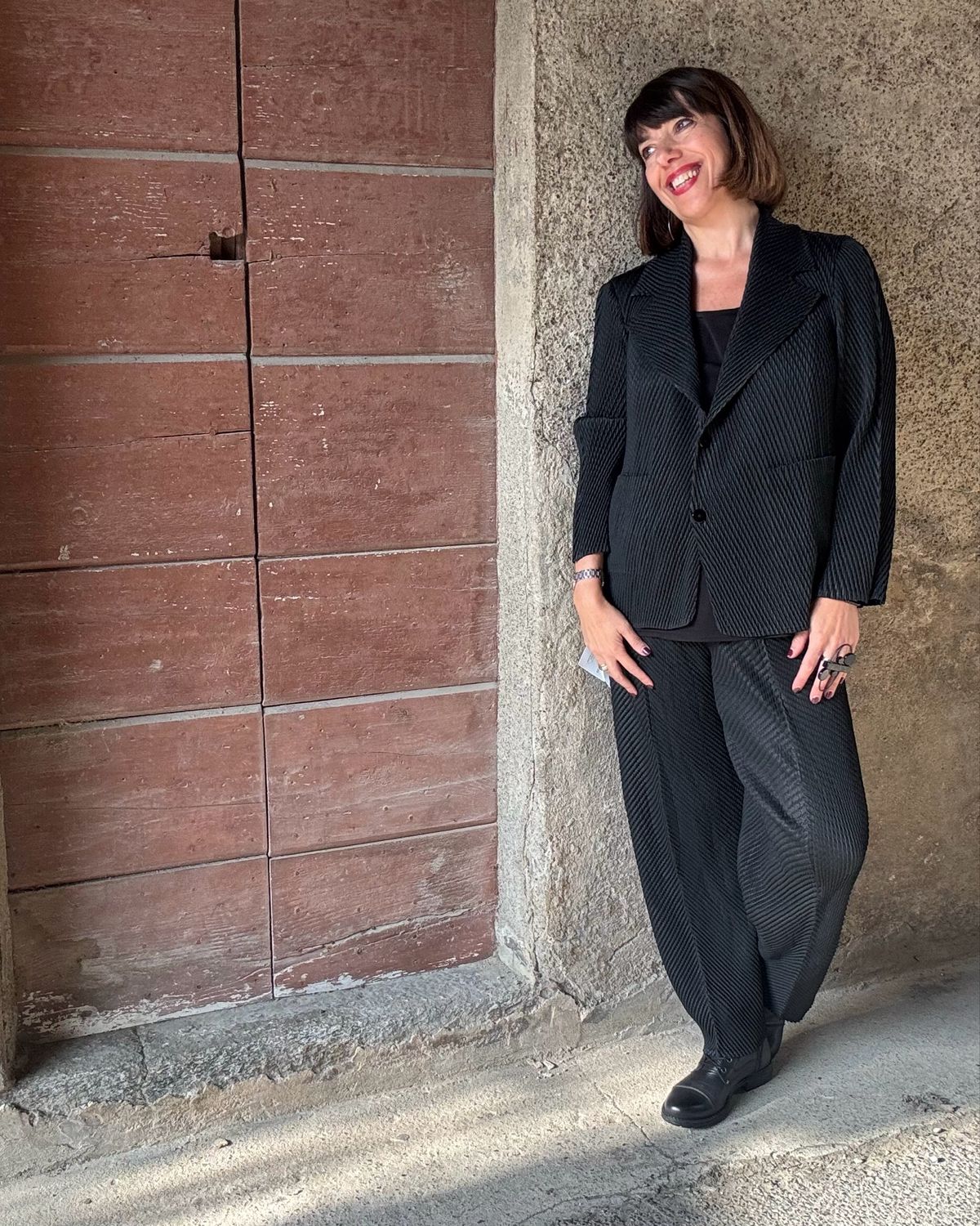 Tailleur plissè