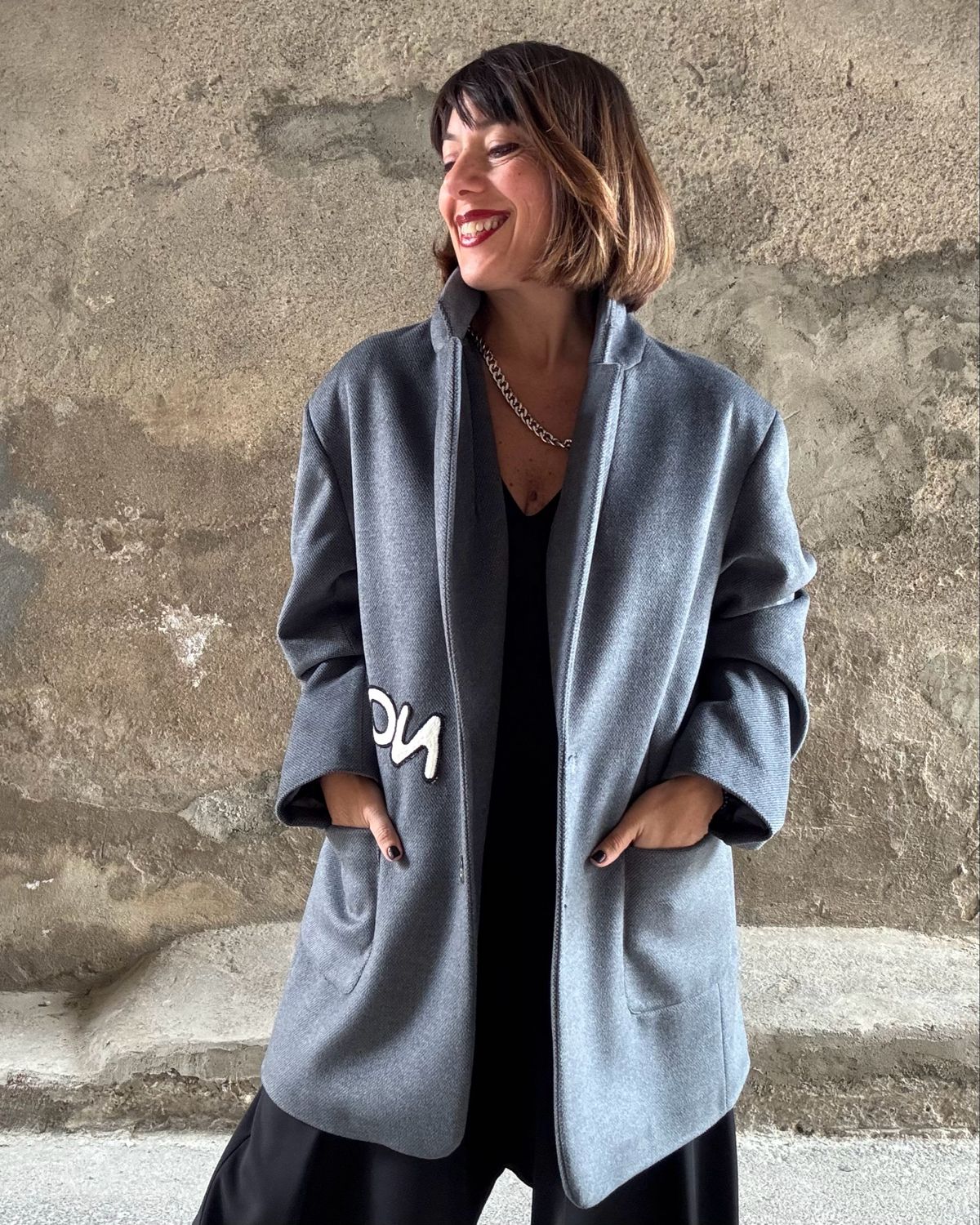 Giacca/cappottino NOW grigio
