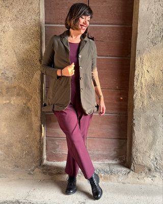 Blazer Monet verde
