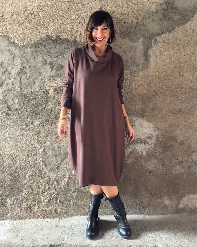 Abito collo anello Choco