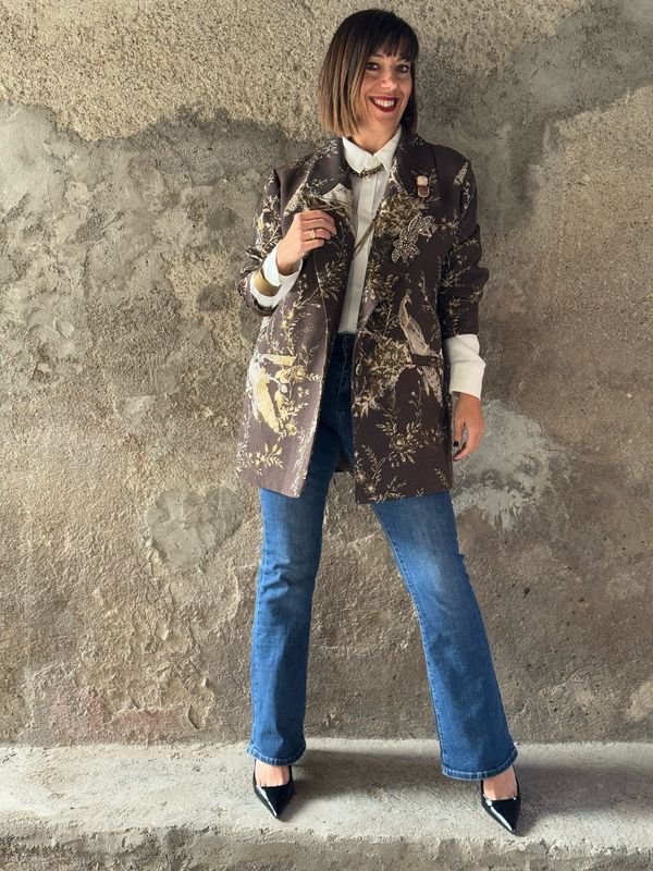 Blazer Broccato