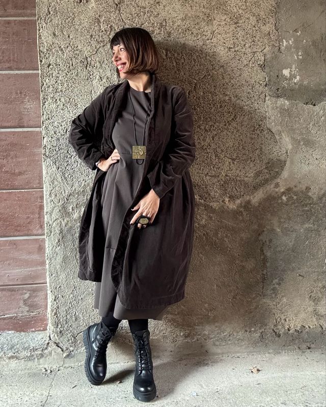 Cappottino velluto Moka