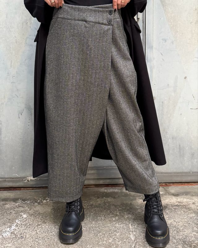 Pant portafoglio Tweed