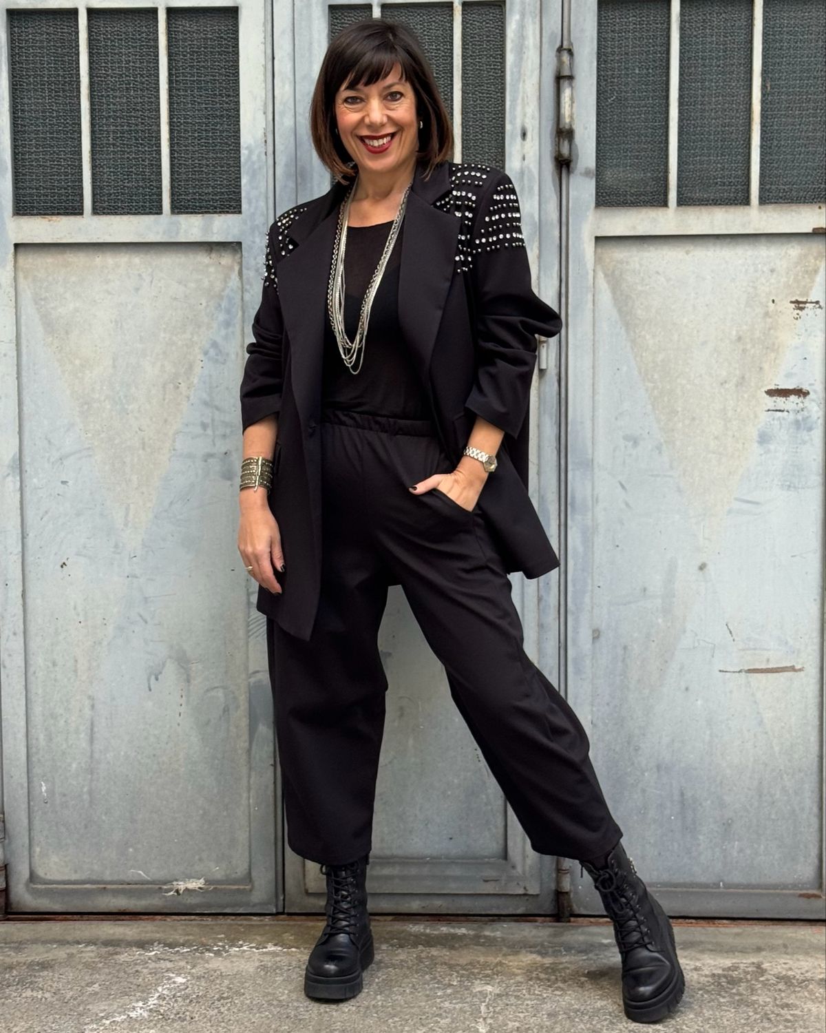 Giacca con Swarovski