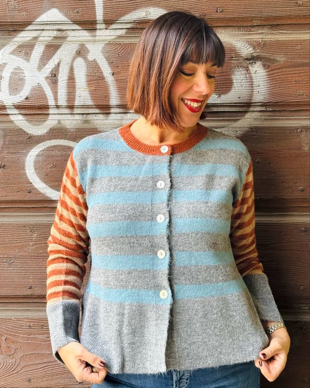 Maglioncino Fusion Stripes