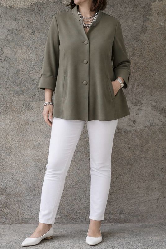 Blazer Essential Chic green