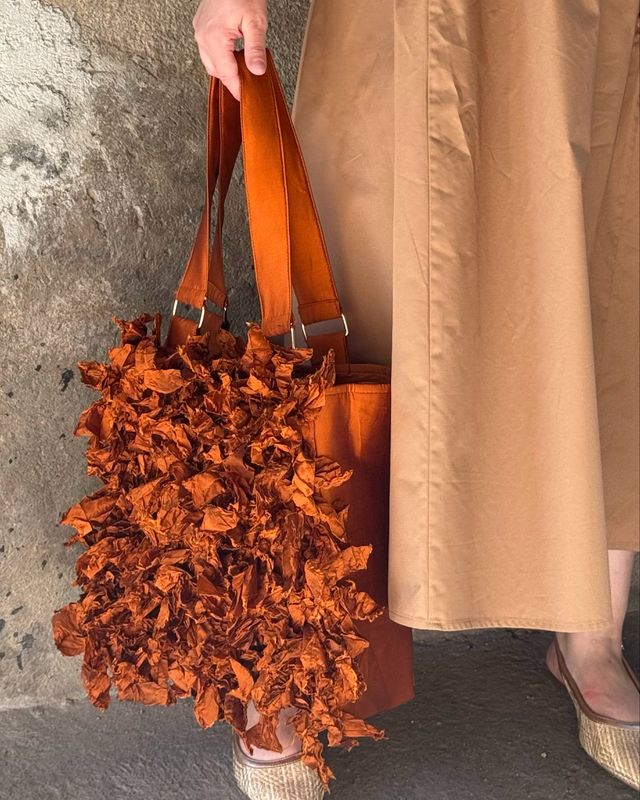 Borsa Crinkle Bloom Mou