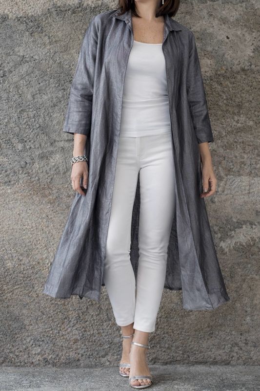 Abito plissè verticale