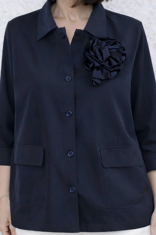 Giacca Taffetà Floreale