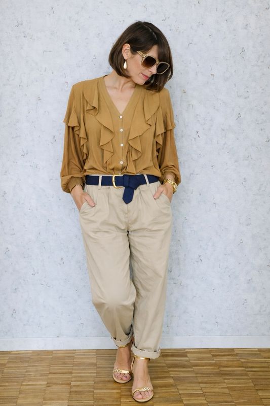 Camicia ruches  Honey