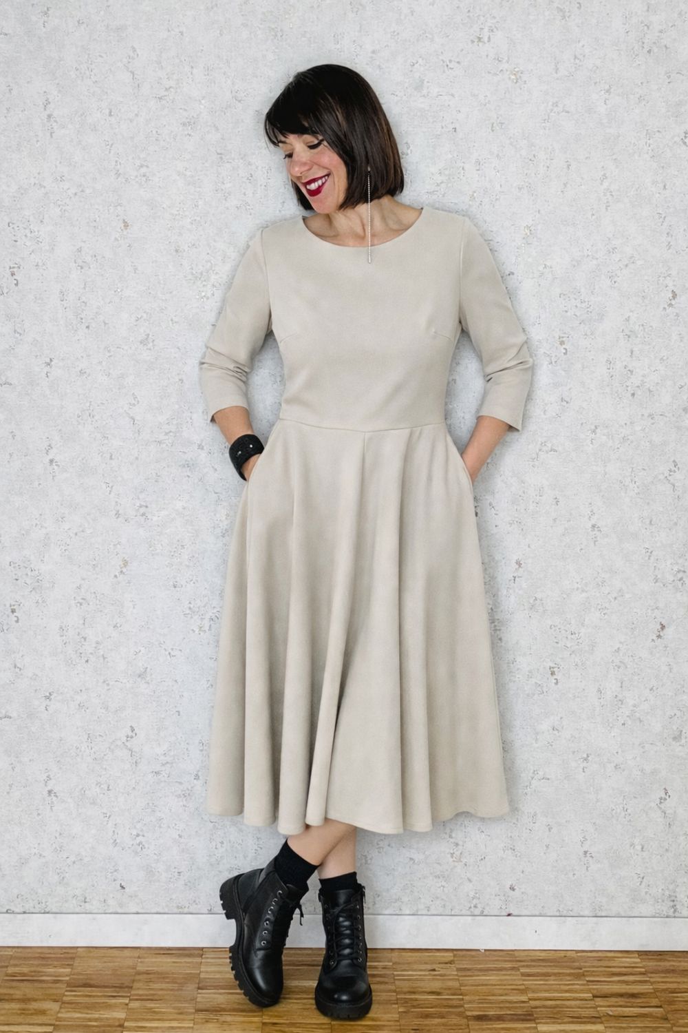 Abito punto milano burro